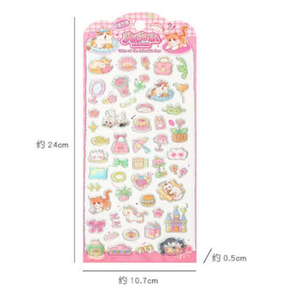 Stickers 3D "Diario de Mascotas"