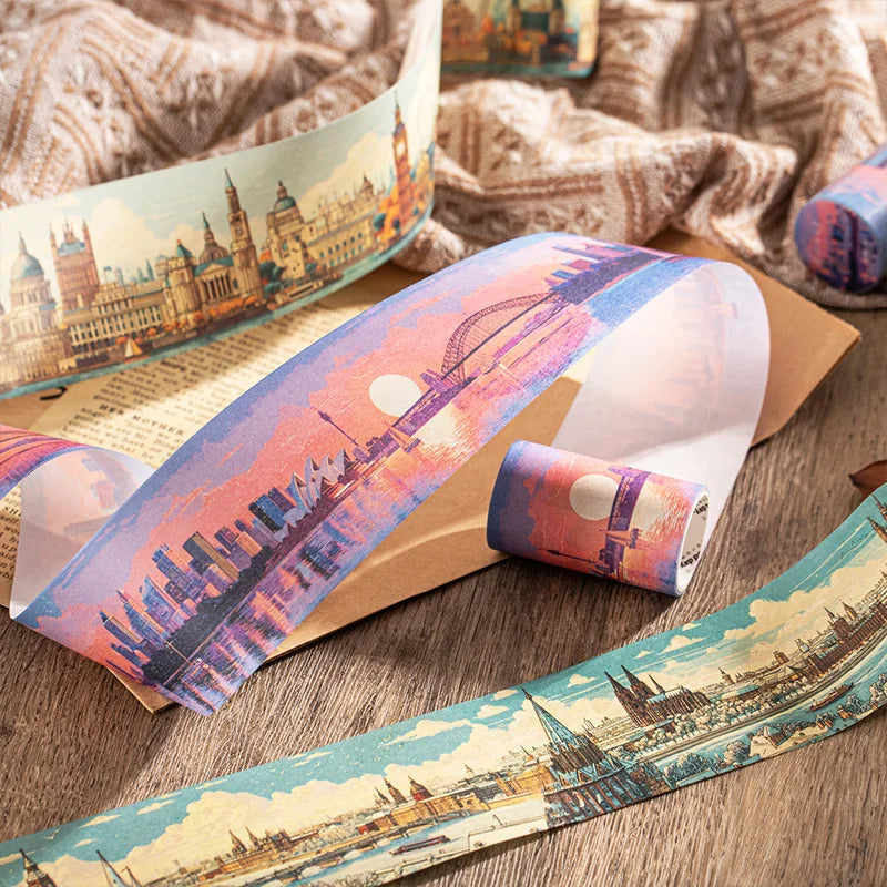 Set de Cintas Washitape “European Traveler”