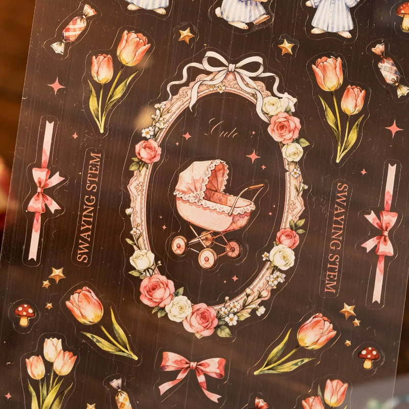 Stickers PET "Starry Nigth Fairy Tale"