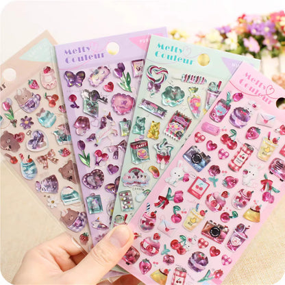 Stickers 3D "Melty Couleur"