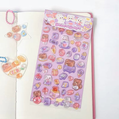 Stickers 3D "Mundo de Gelatina"