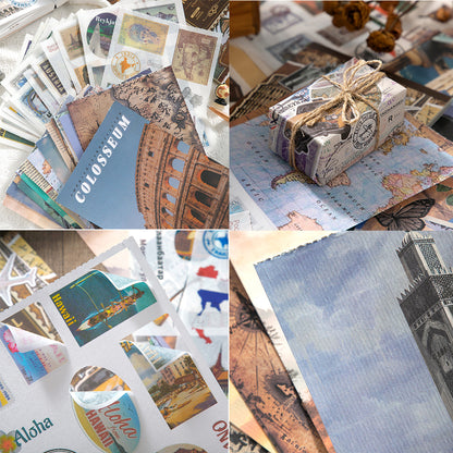 Libro de Stickers "Viaje por el Mundo"