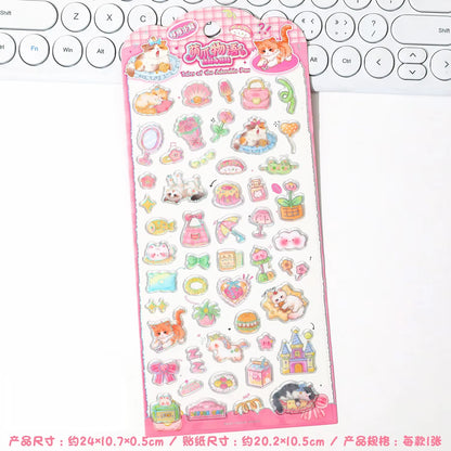 Stickers 3D "Diario de Mascotas"