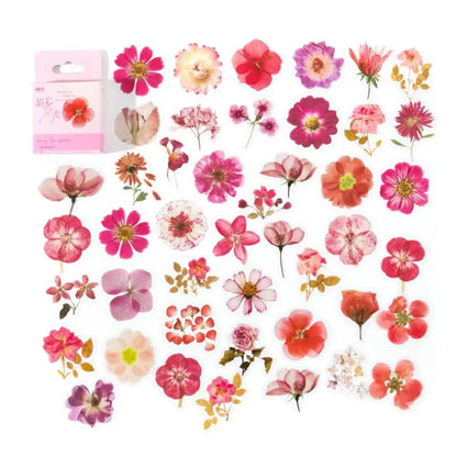 Cajita de 45 stickers "Flower Language"