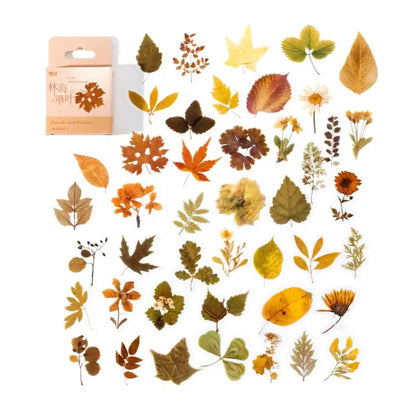 Cajita de 45 stickers "Flower Language"