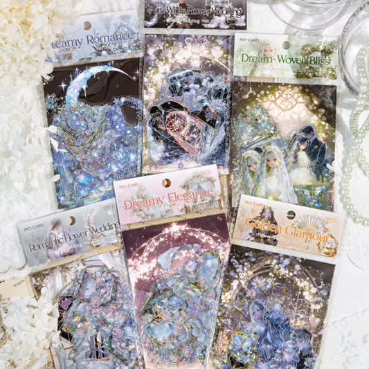 Stickers PET "Flower Wedding"