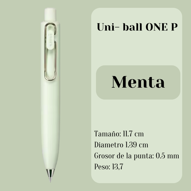Lapiceros Uni ball 🇯🇵 One P (tinta negra)