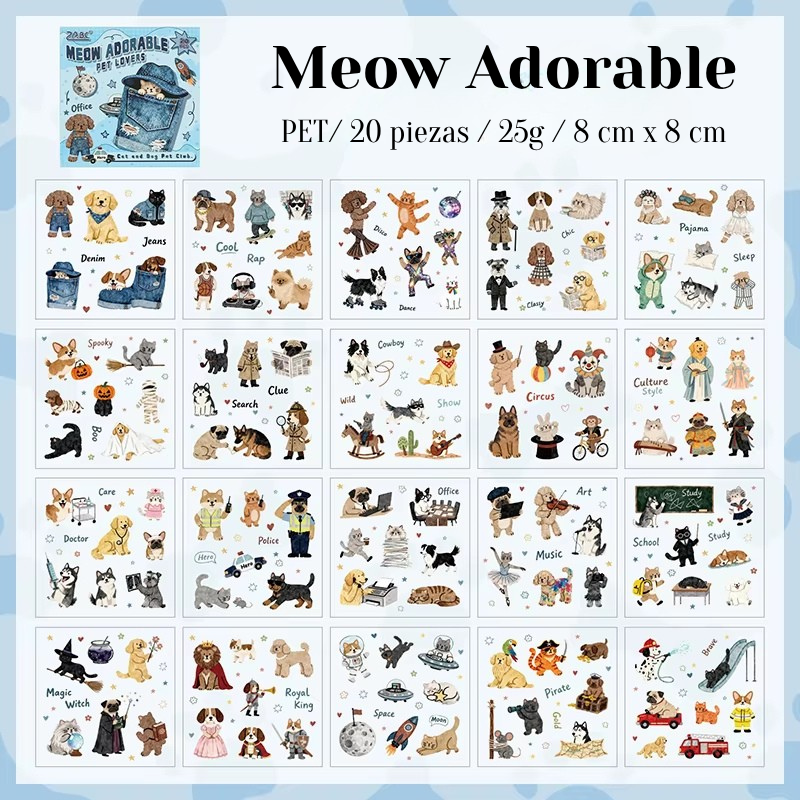 Libro de Stickers "Pet Workshop"