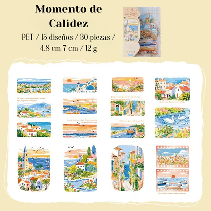 Stickers PET "Mountain And Rivers