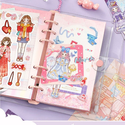 Muñequitas para vestir “Dress Up” ~290 Stickers