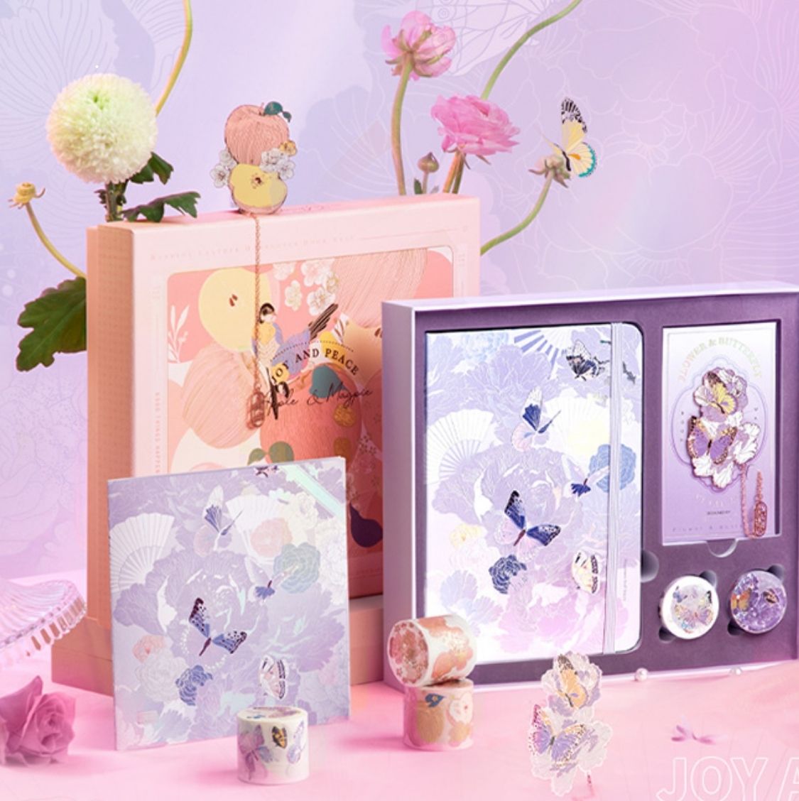 Caja de papelería "Butterfly Set"