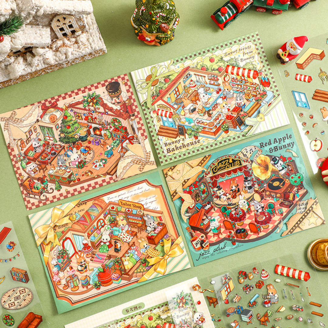 Armable 3D “Mundo de Conejos”