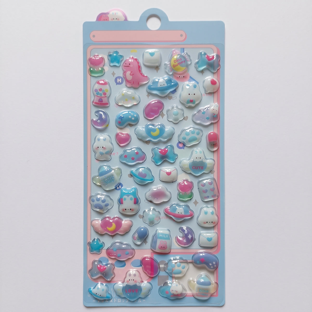 Stickers Burbuja 3D "Mix Animalitos"