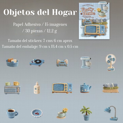 Adhesivos Troquelados "Plush House"