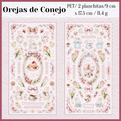 Stickers PET "Starry Nigth Fairy Tale"