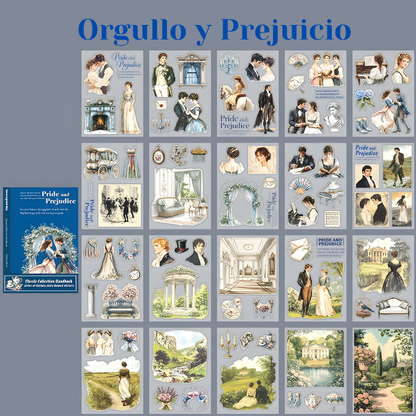 Libro de Stickers "Novelas Clásicas"