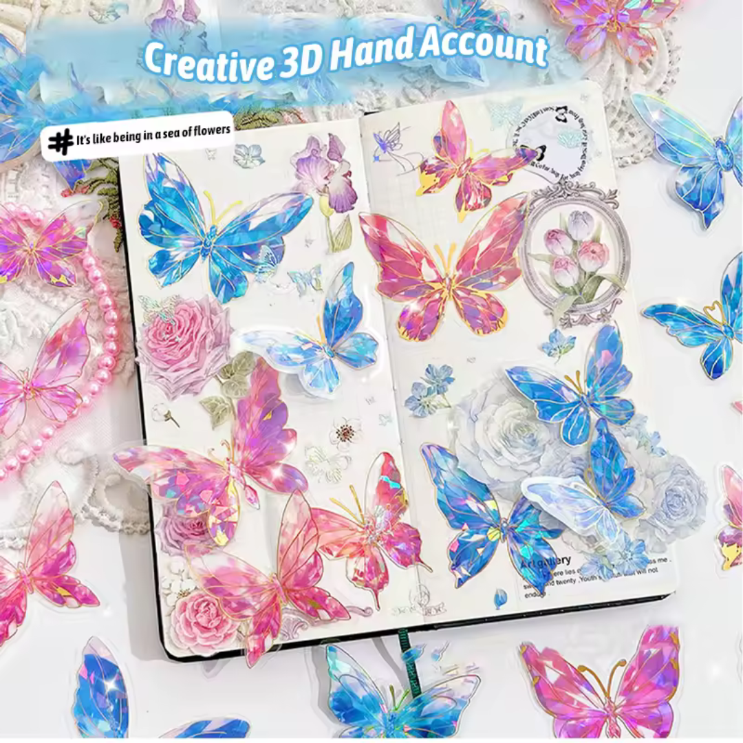 Stickers PET "Butterfly"