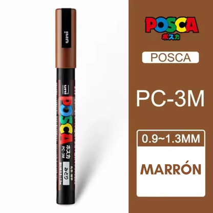 Marcador Posca 🇯🇵 PC-3M – MARRÓN
