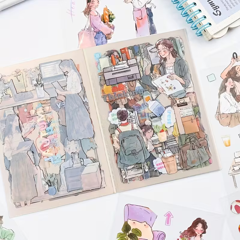 Libro de Stickers PET "Pasatiempos"