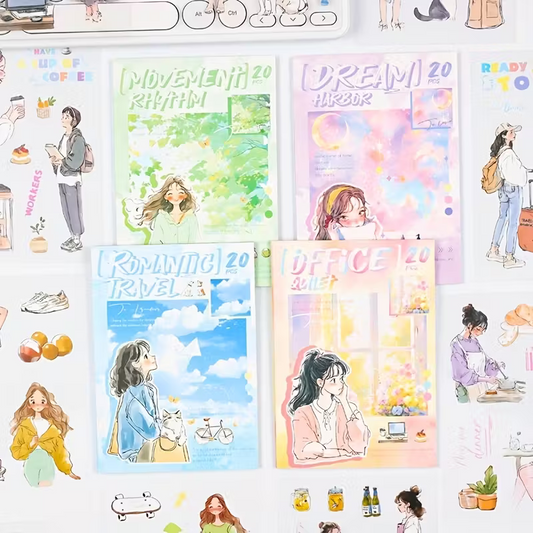 Libro de Stickers PET "Pasatiempos"