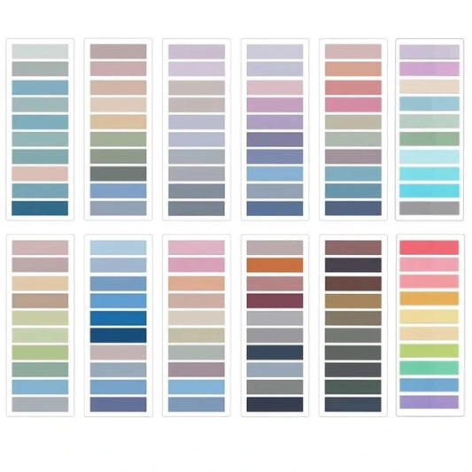 Set x 200 Sticky Notes “Color Palette”