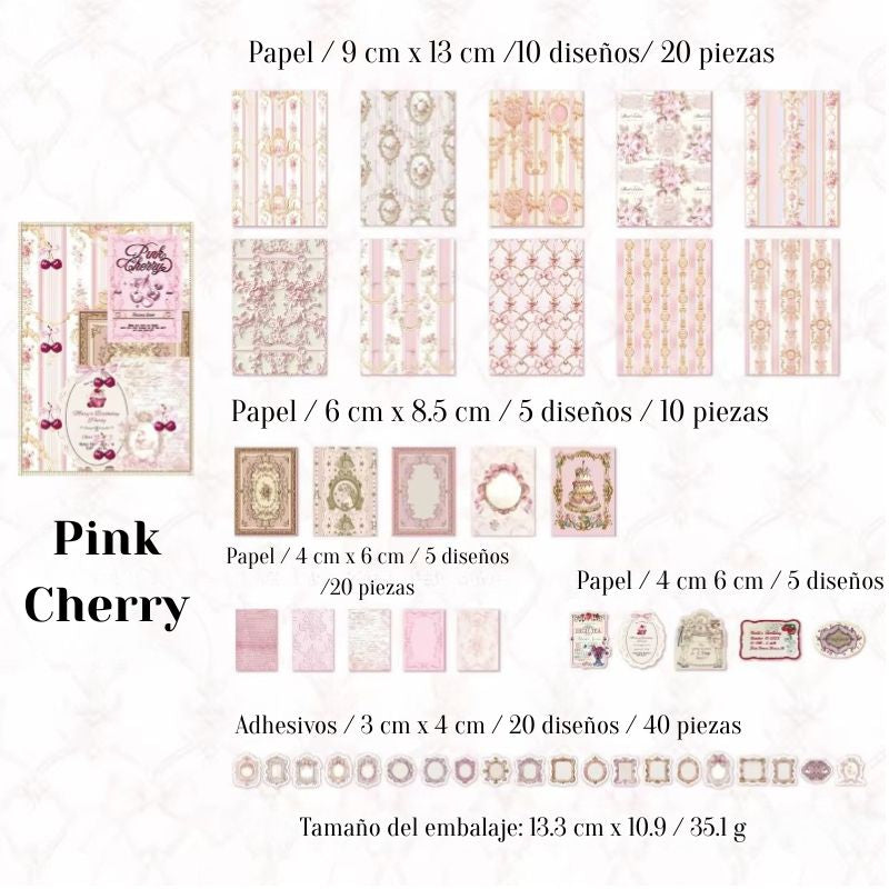 🌷 Set de Papeleria "Rococo Lover"