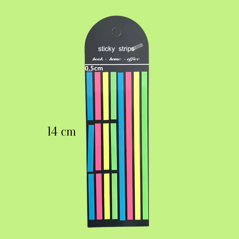 Sets x 160 Sticky Strips Traslúcidos