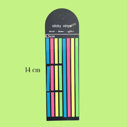Sets x 160 Sticky Strips Traslúcidos