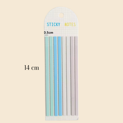 Sets x 160 Sticky Strips Traslúcidos