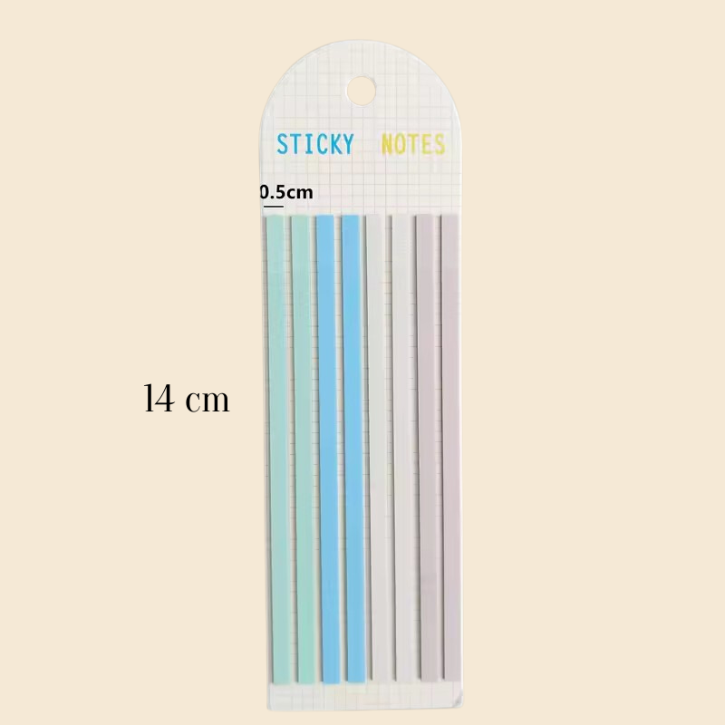 Sets x 160 Sticky Strips Traslúcidos