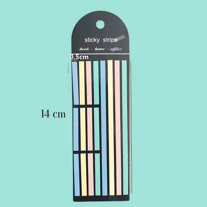 Sets x 160 Sticky Strips Traslúcidos