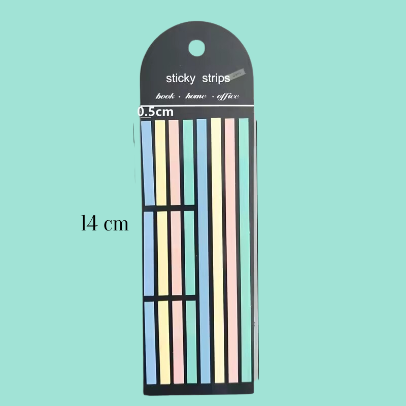 Sets x 160 Sticky Strips Traslúcidos