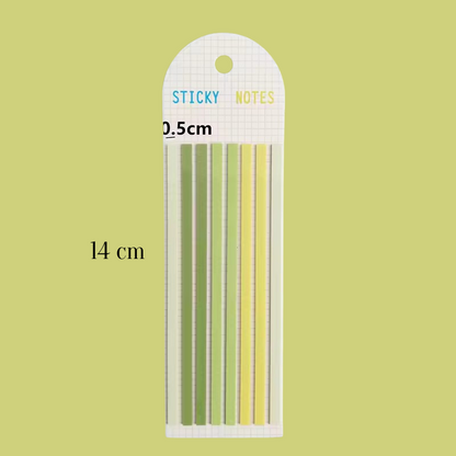 Sets x 160 Sticky Strips Traslúcidos