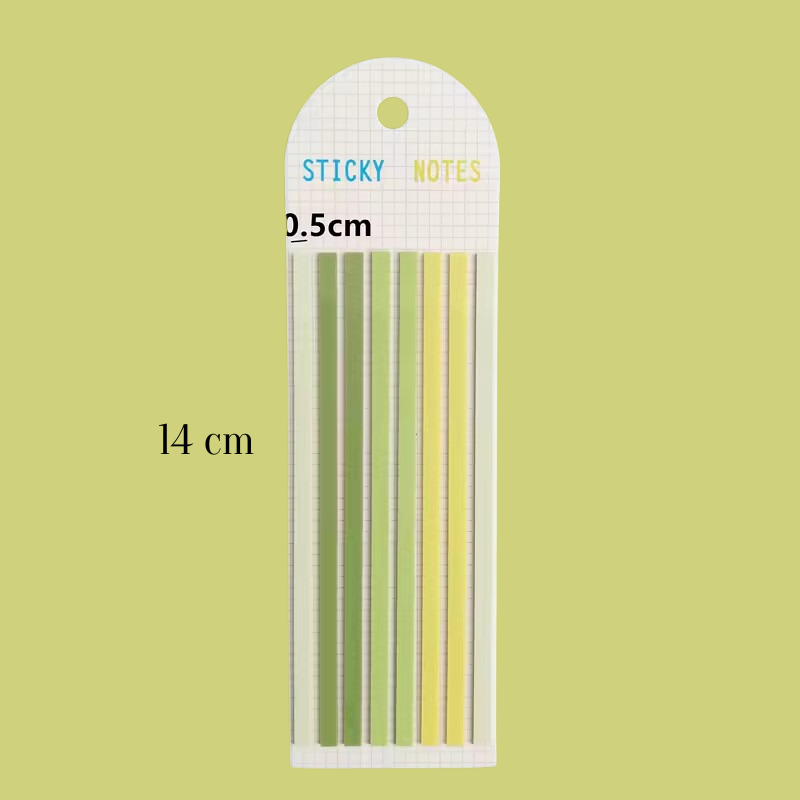 Sets x 160 Sticky Strips Traslúcidos