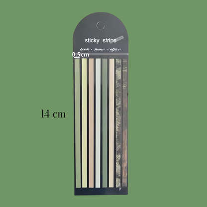 Sets x 160 Sticky Strips Traslúcidos