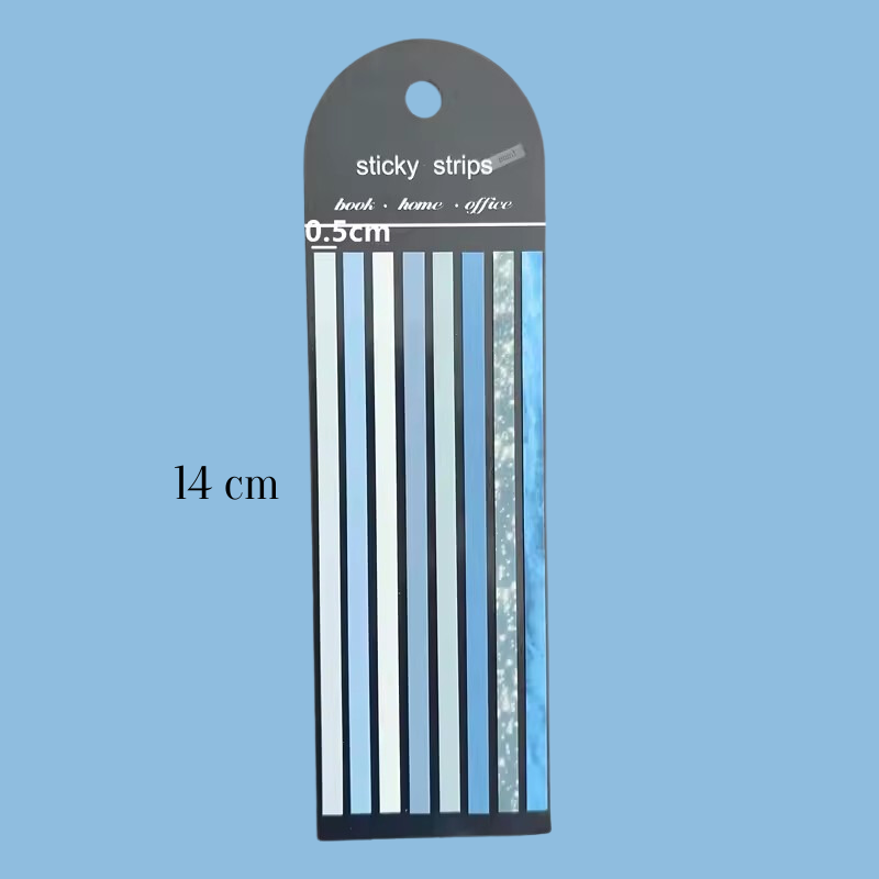Sets x 160 Sticky Strips Traslúcidos