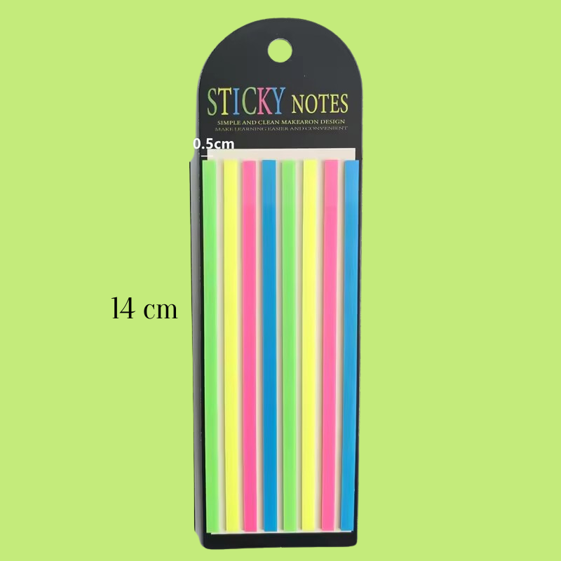 Sets x 160 Sticky Strips Traslúcidos