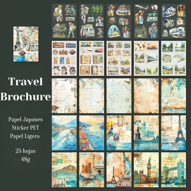 Papeles Decorativos "Retro Album"