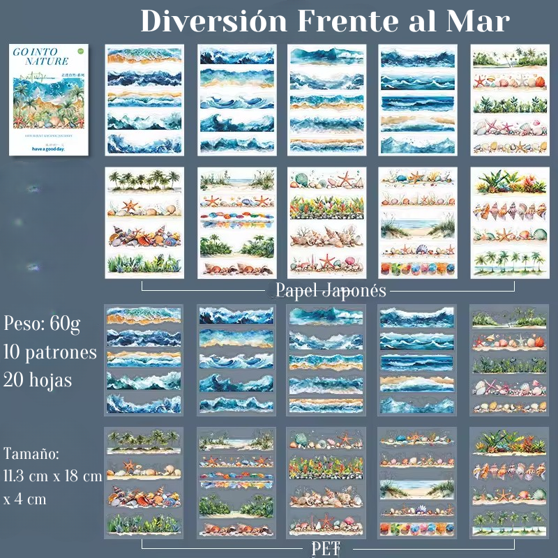 Libro de Stickers "Entering Nature"