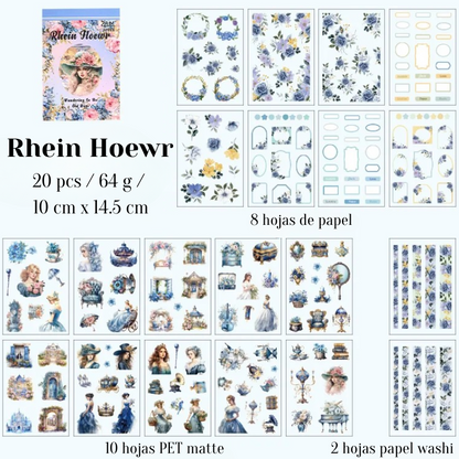 Libro de Stickers "Personajes Vintage 4"