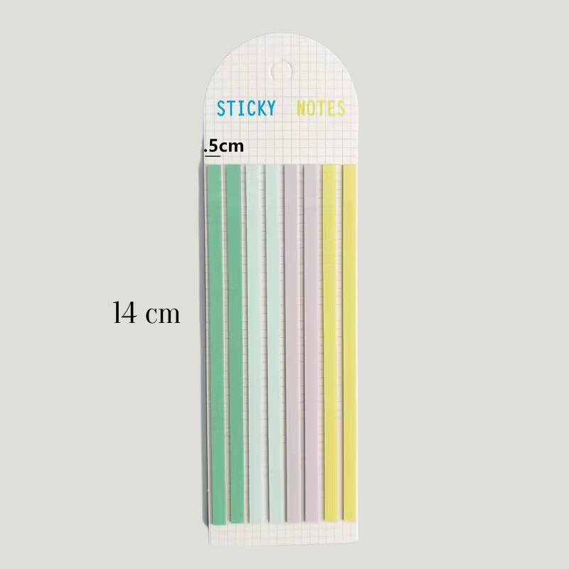 Sets x 160 Sticky Strips Traslúcidos