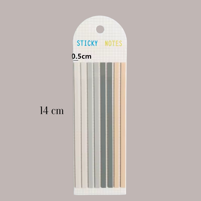 Sets x 160 Sticky Strips Traslúcidos
