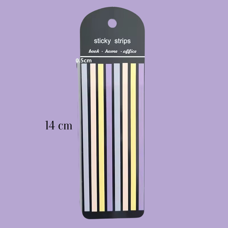 Sets x 160 Sticky Strips Traslúcidos