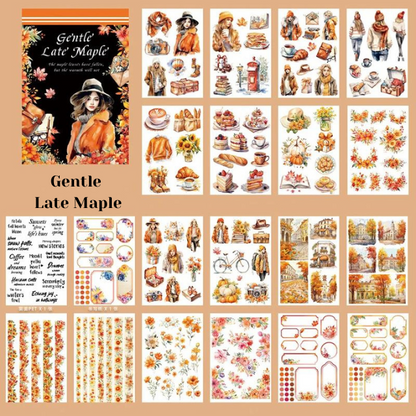 Libro de Stickers "Personajes Vintage"
