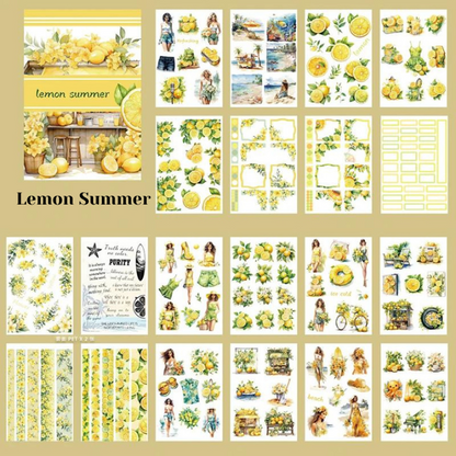 Libro de Stickers "Personajes Vintage"