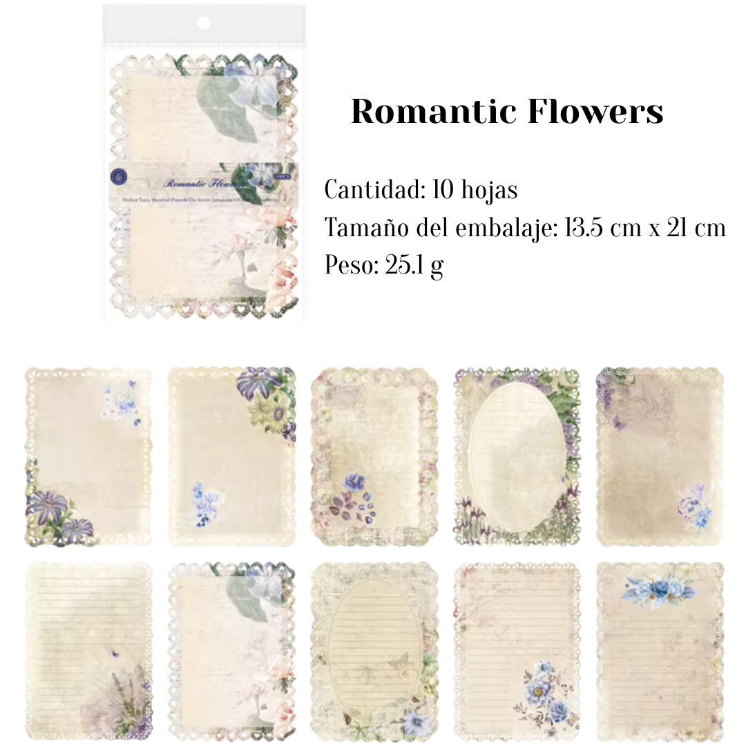 Papeles Decorativos "Romance Antiguo"