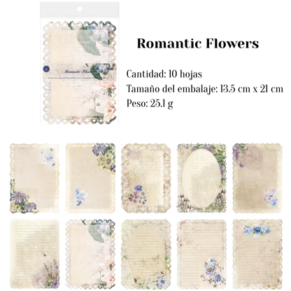 Papeles Decorativos "Romance Antiguo"