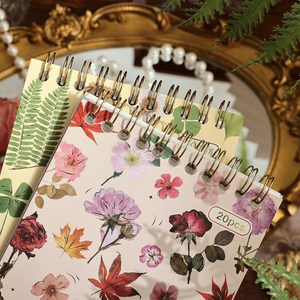 Libro de Stickers "Floral Transparence"