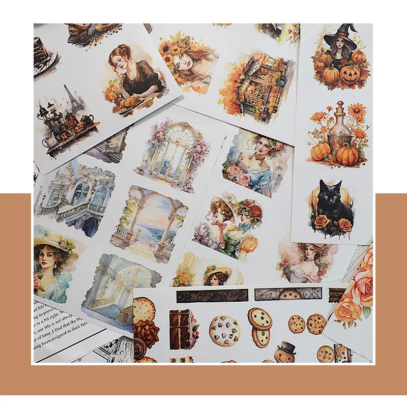 Libro de Stickers "Personajes Vintage 3"