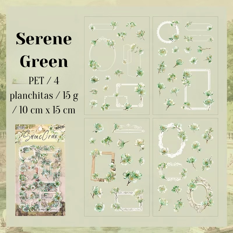Stickers PET "Fram View Garden"
